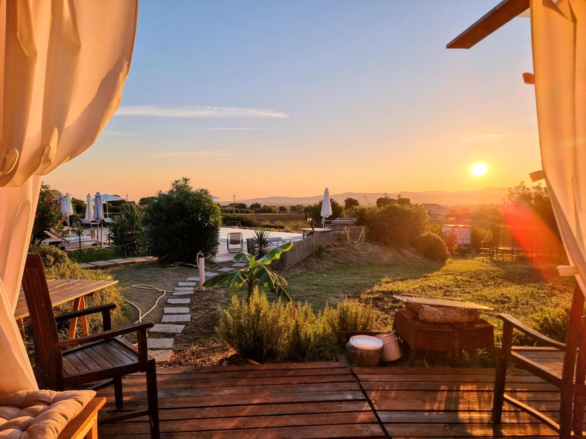 Agriturismo Rosa Antica Монте-Сан-Вито Экстерьер фото