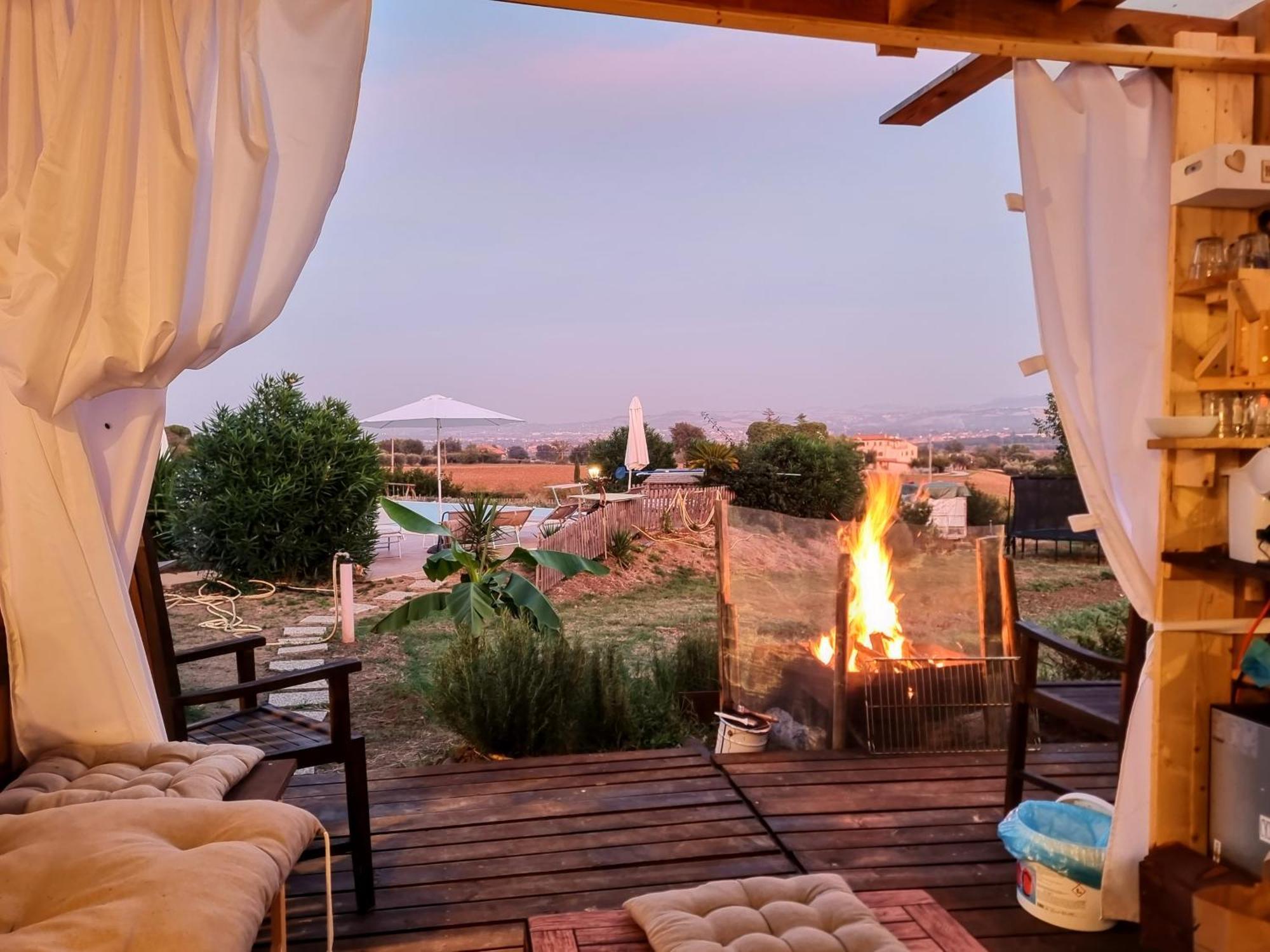 Agriturismo Rosa Antica Монте-Сан-Вито Экстерьер фото